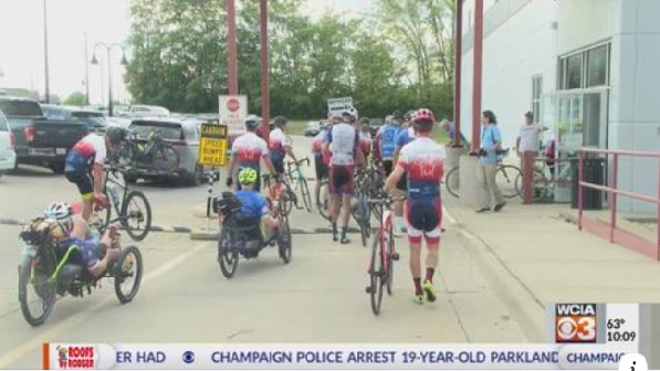 WCIA - 60 cyclists on 500-mile journey across IL to honor fallen servicemen, women